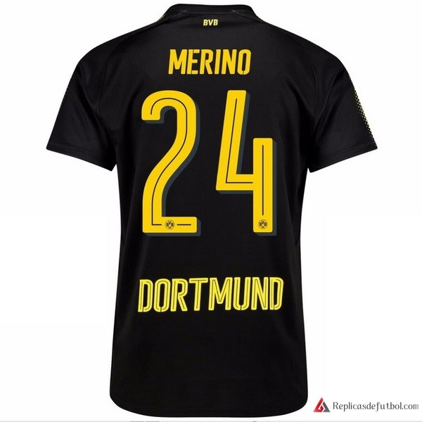 Camiseta Borussia Dortmund Segunda equipación Merino 2017-2018